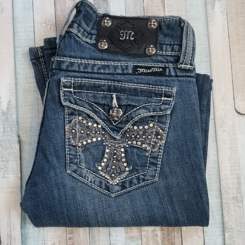 Miss Me Embellished Bootcut Jeans